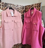 Teddy gilet maten 48 tot 54/56