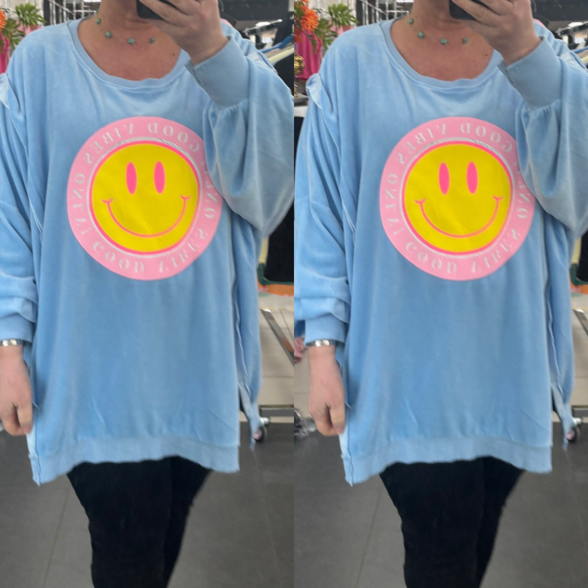 KATOEN SMILE BADSTOF MATEN 44/46 TOT 54