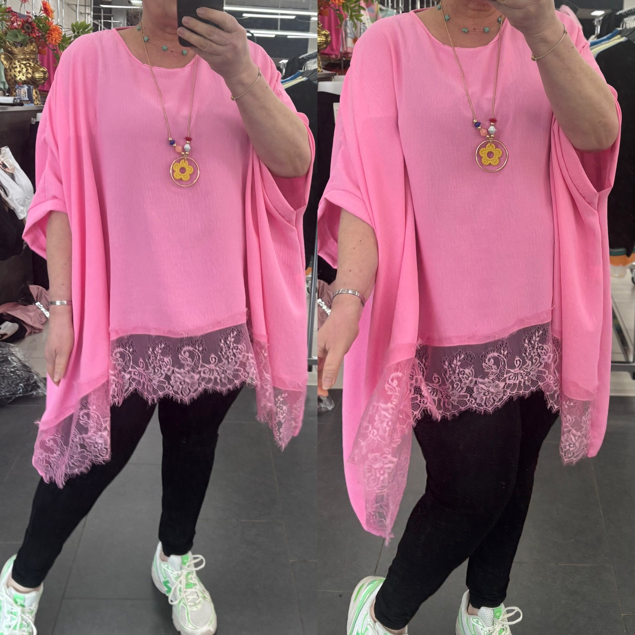 SANDY KANT MET KETTING MATEN 50 TOT 58