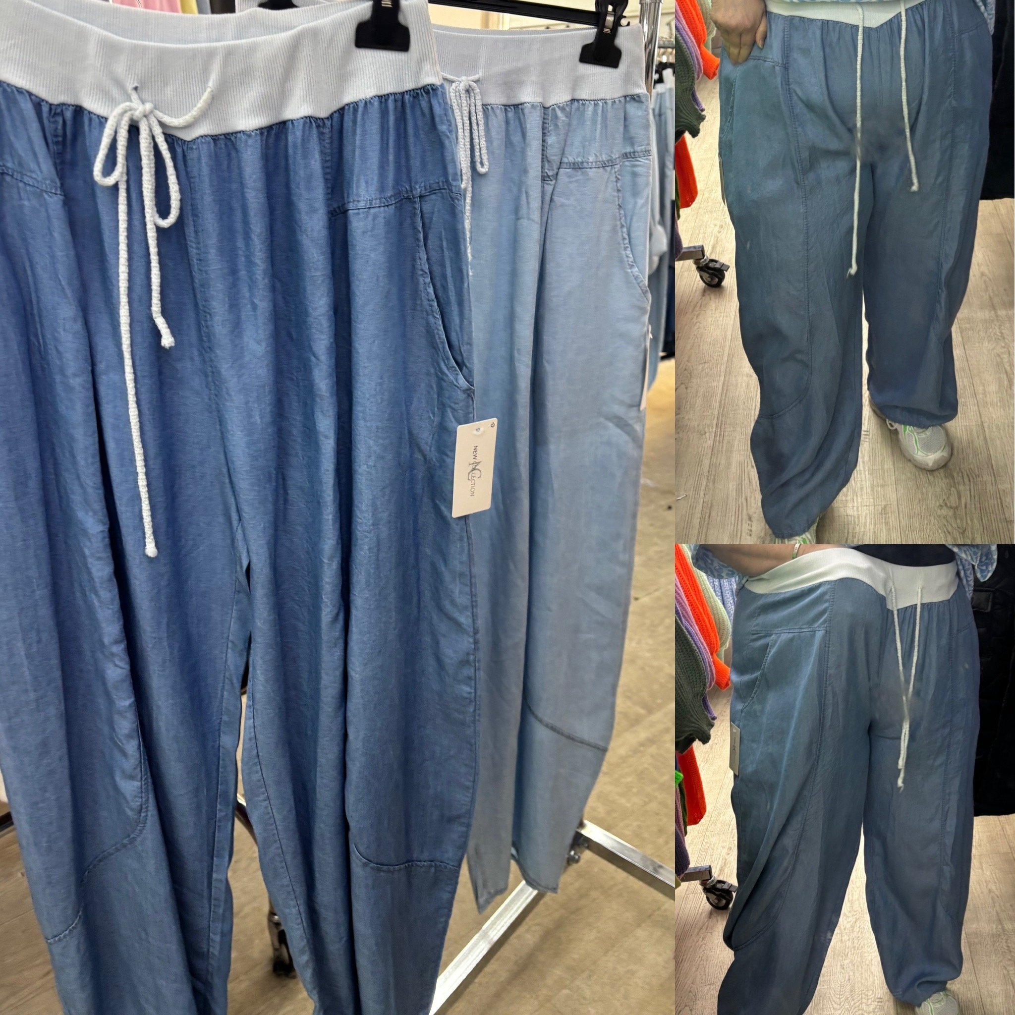 BALLON SOEPEL JEANS STOF MATEN 44 TOT 52/54