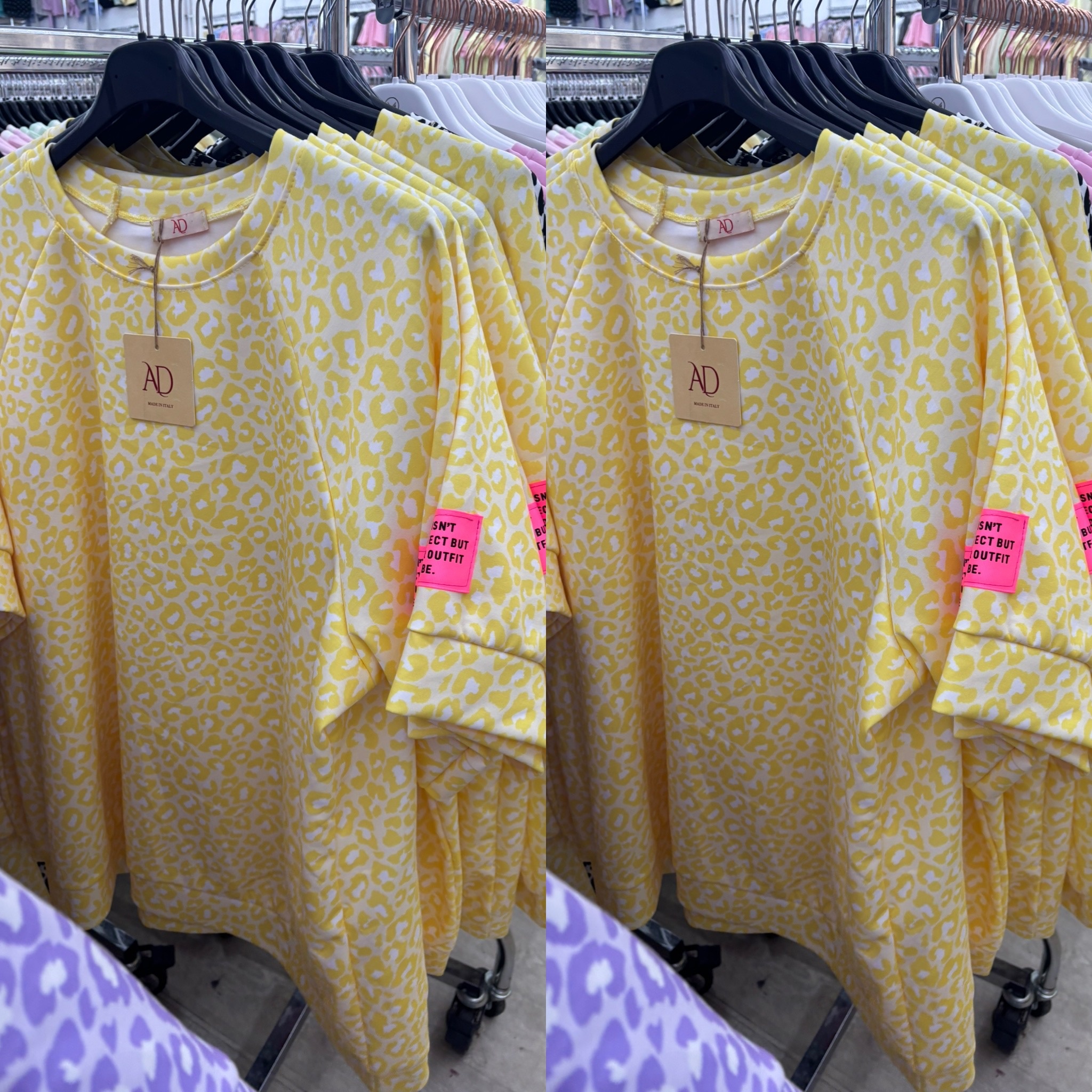 SHIRT PANTER MATEN 44 TOT 52