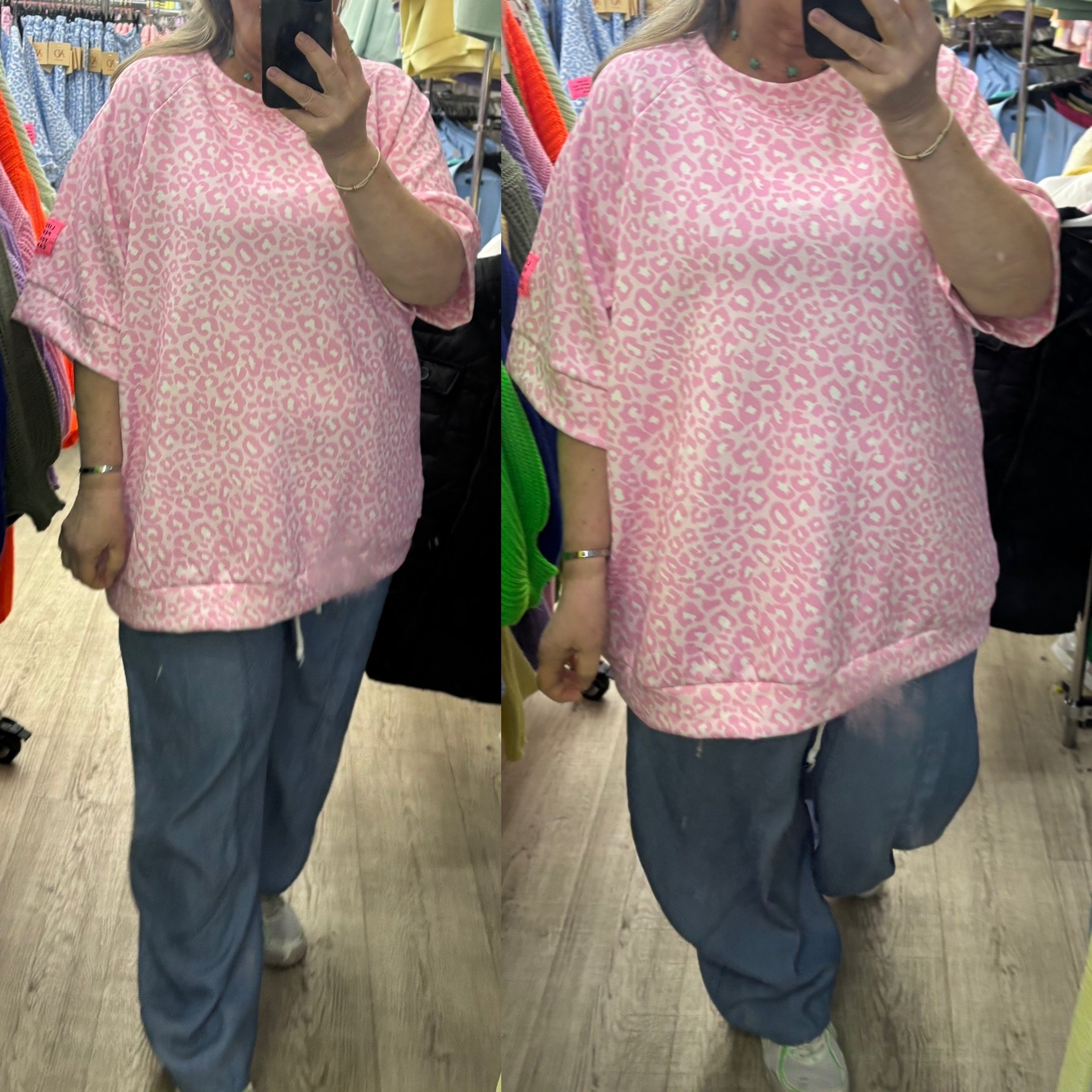 SHIRT PANTER MATEN 44 TOT 52