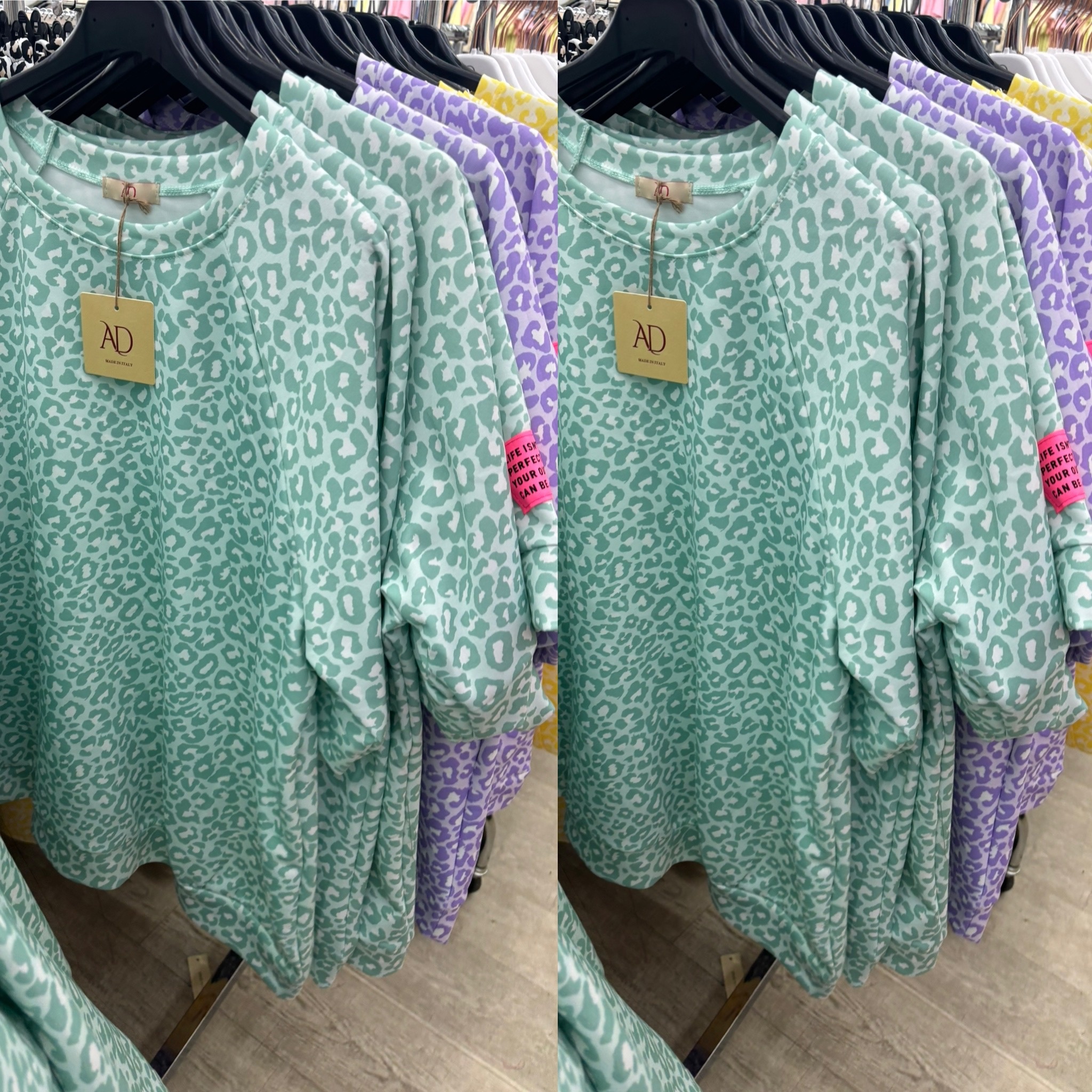 SHIRT PANTER MATEN 44 TOT 52