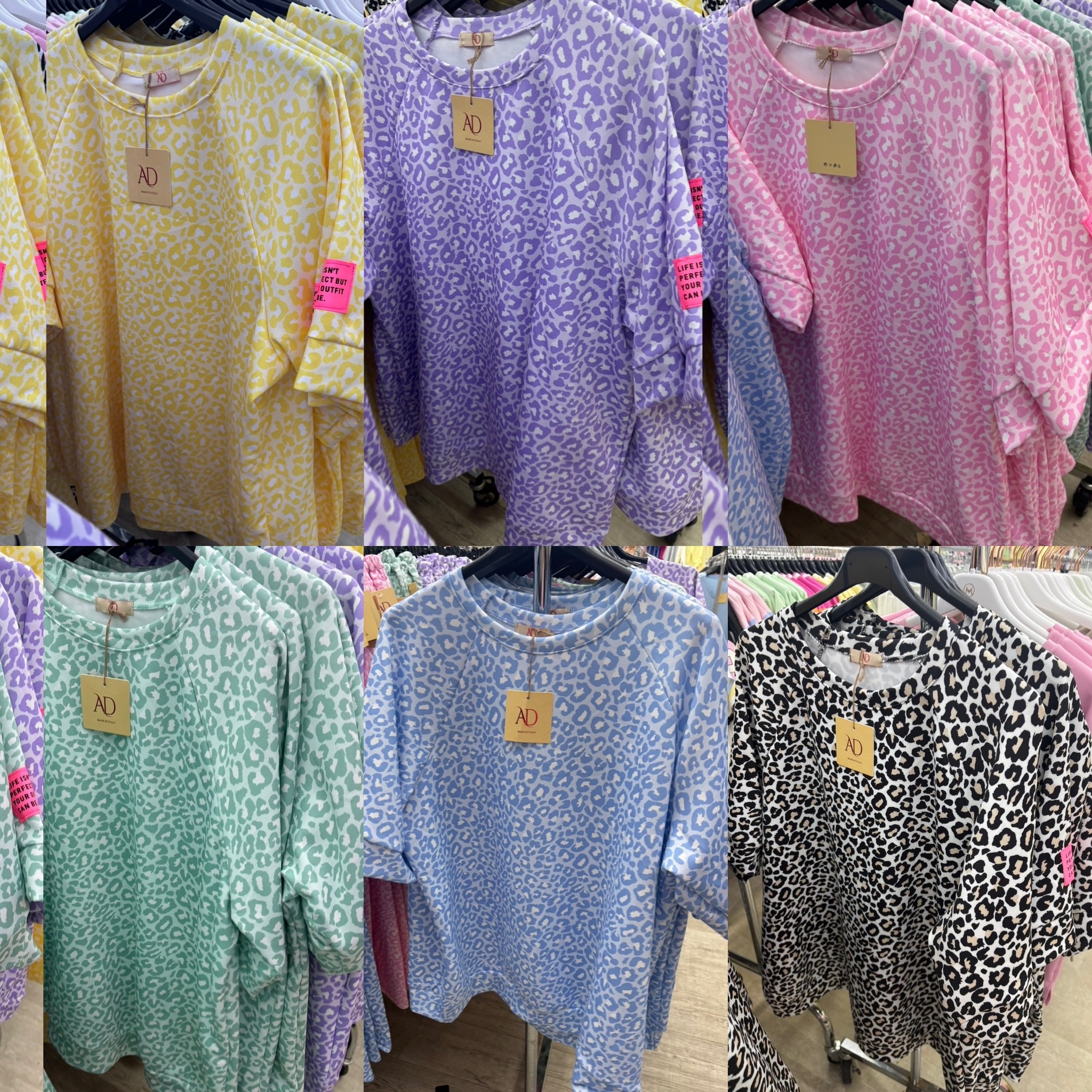 SHIRT PANTER MATEN 44 TOT 52