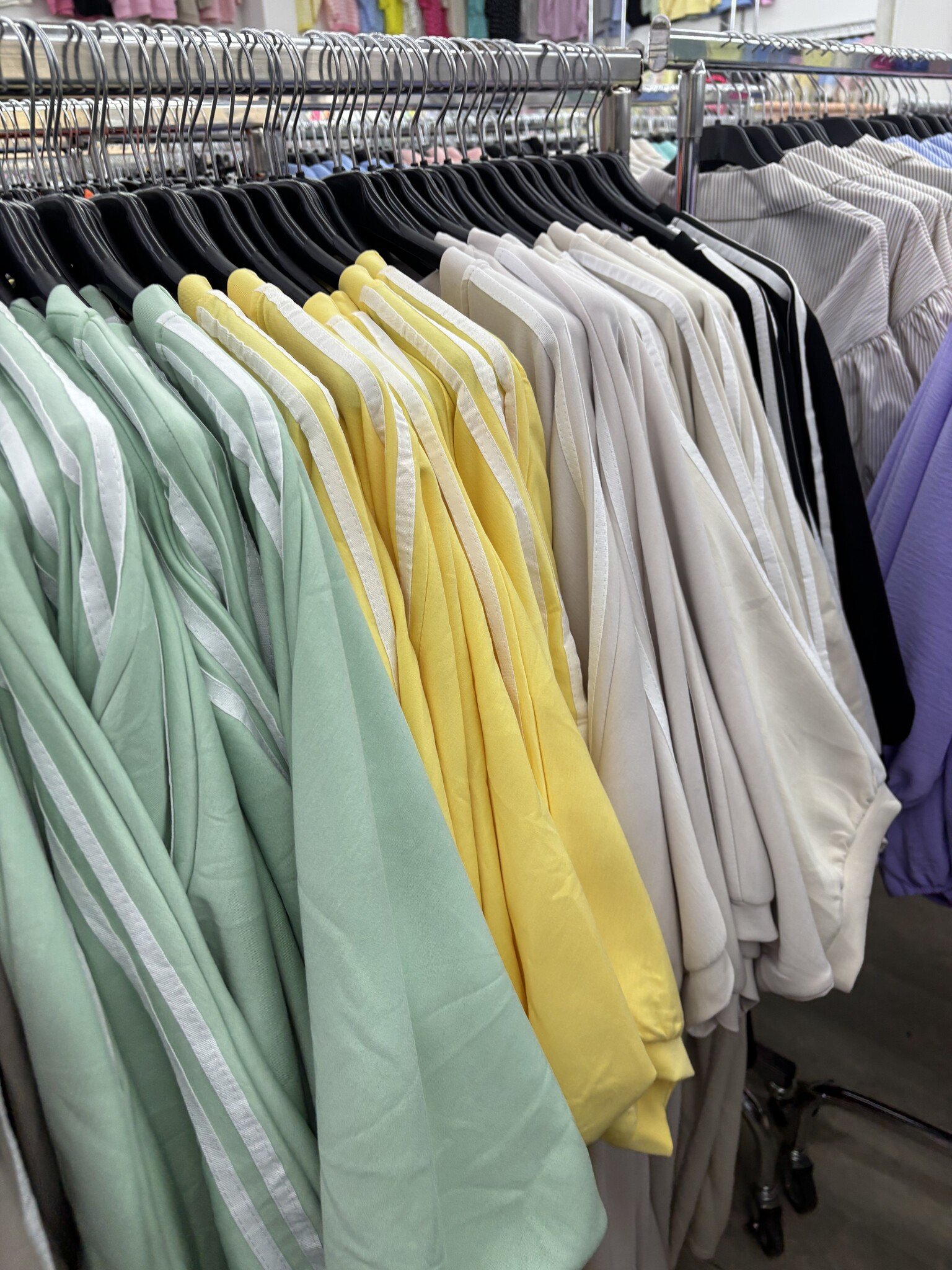 SWEATERDRESS STREEP MATEN 50 TOT RUIM 56