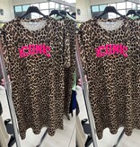 SWEATERDRESS PANTER 26 MATEN 44 TOT 50