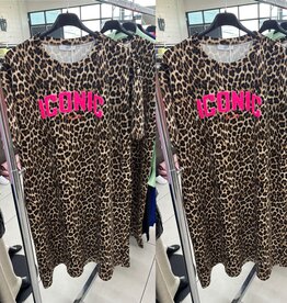 SWEATERDRESS PANTER 26 MATEN 44 TOT 50