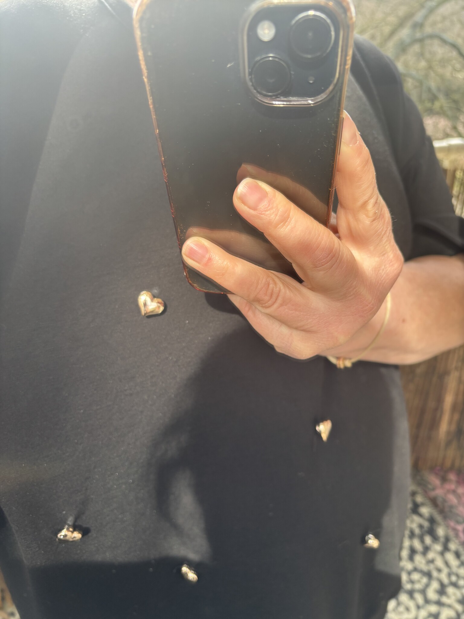 SWEATER GOUDEN HARTJE MATEN 46 TOT RUIME 52