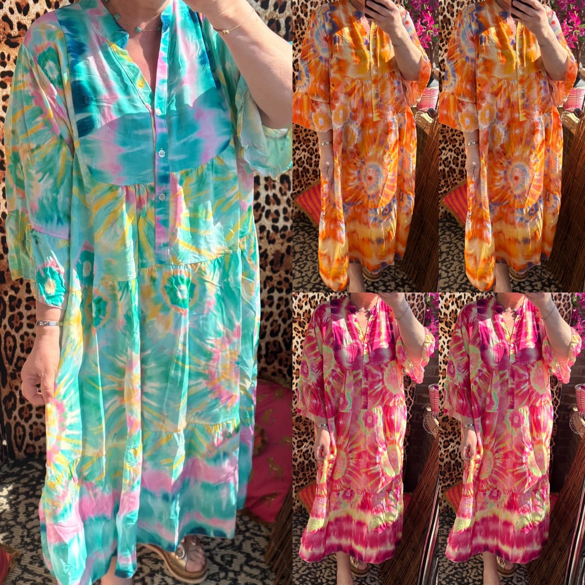 JURK VIBES IBIZA MATEN 44/46 TOT 52 RUIM BOVEN ONDER WIJDER