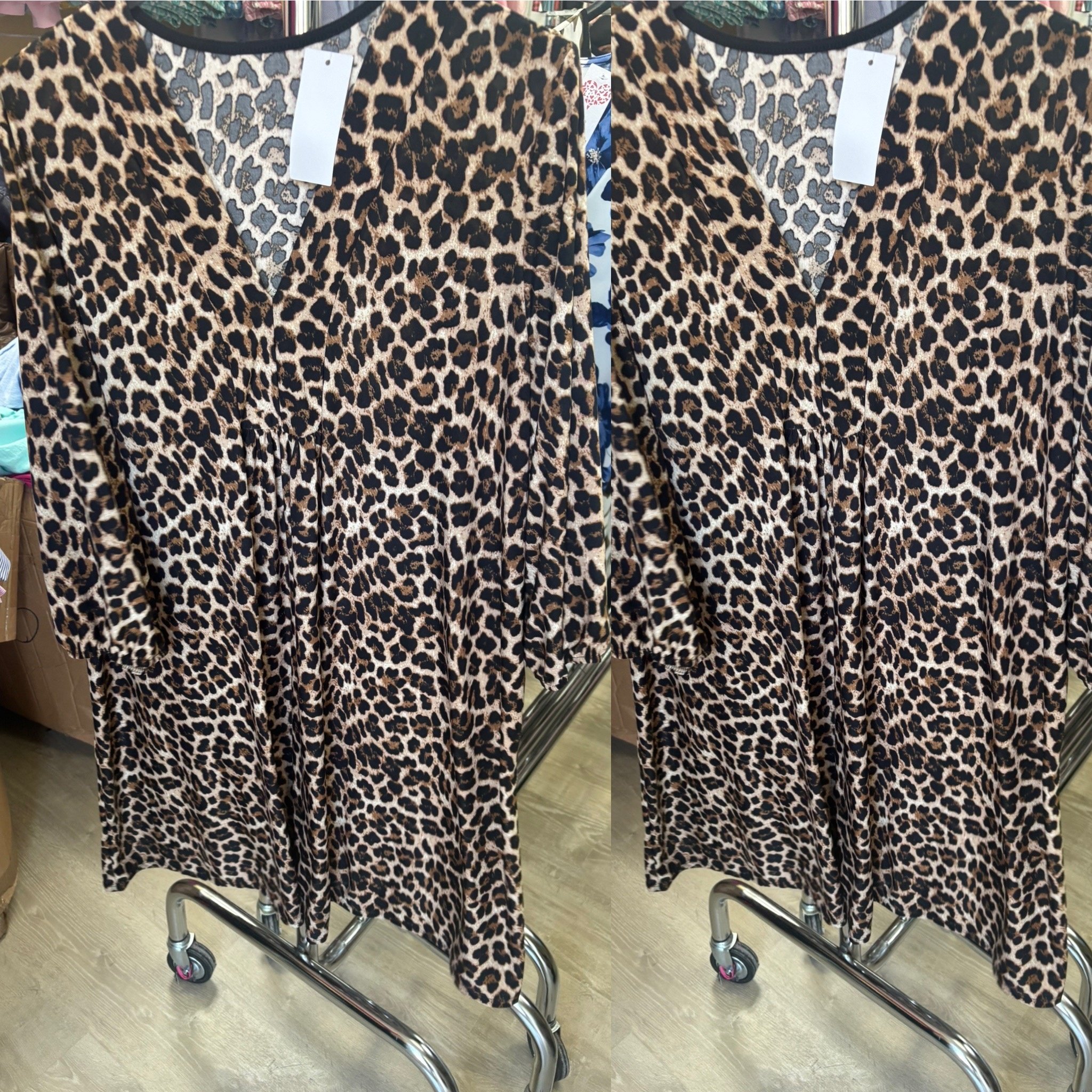 LANG TUNIEK JURK NINA MATEN 48 TOT 56