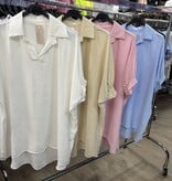 SHIRT SIMPEL KRAAGJE MATEN 46 TOT RUIME 52