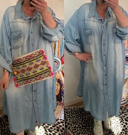 JEANS JURK SENSA MATEN 46/48 TOT 54