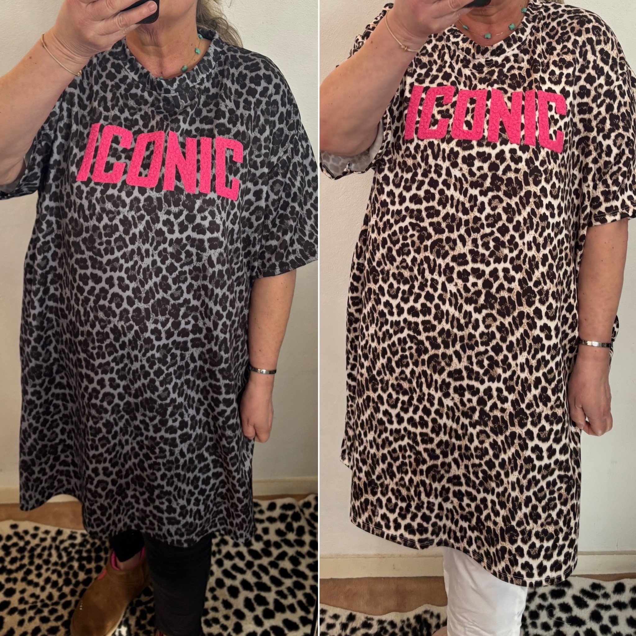 PANTER TUNIEK SHIRT ICONIC MATEN 46 TOT 54
