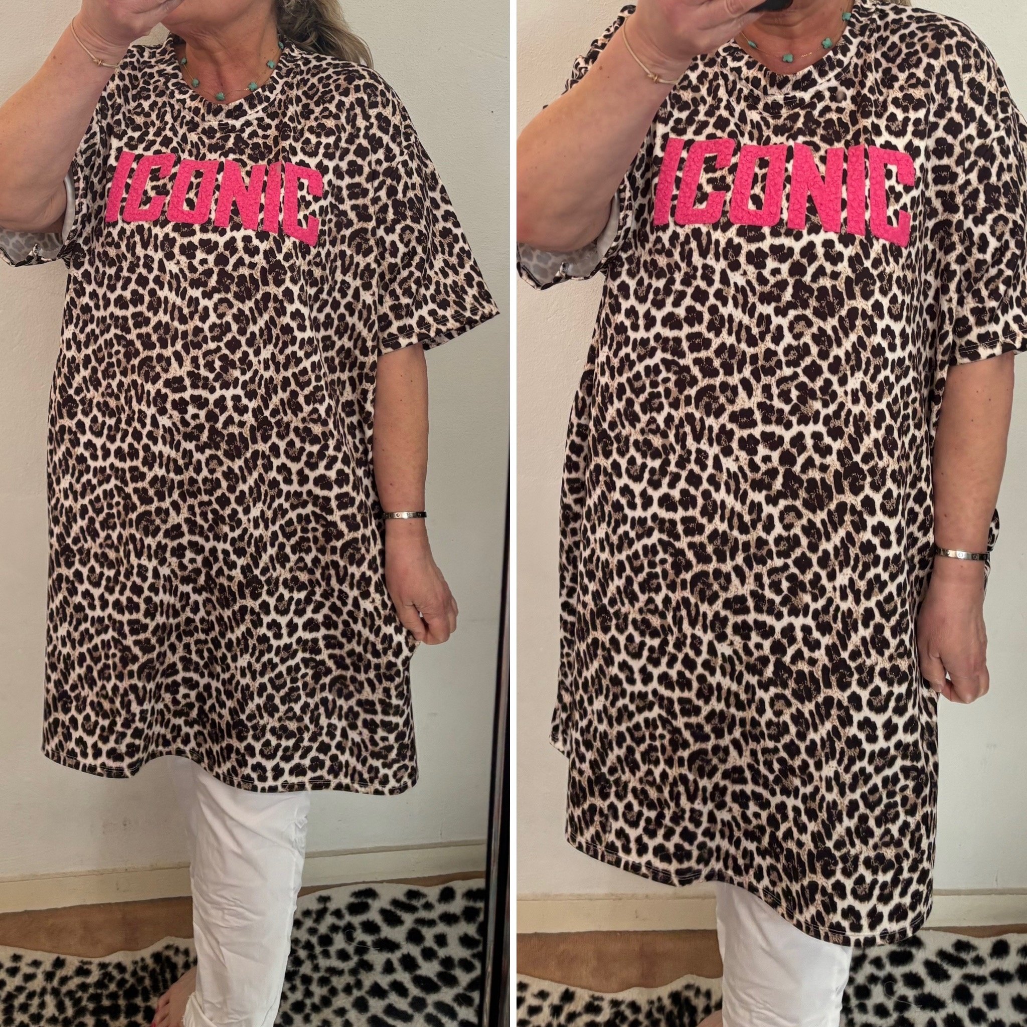 PANTER TUNIEK SHIRT ICONIC MATEN 46 TOT 54