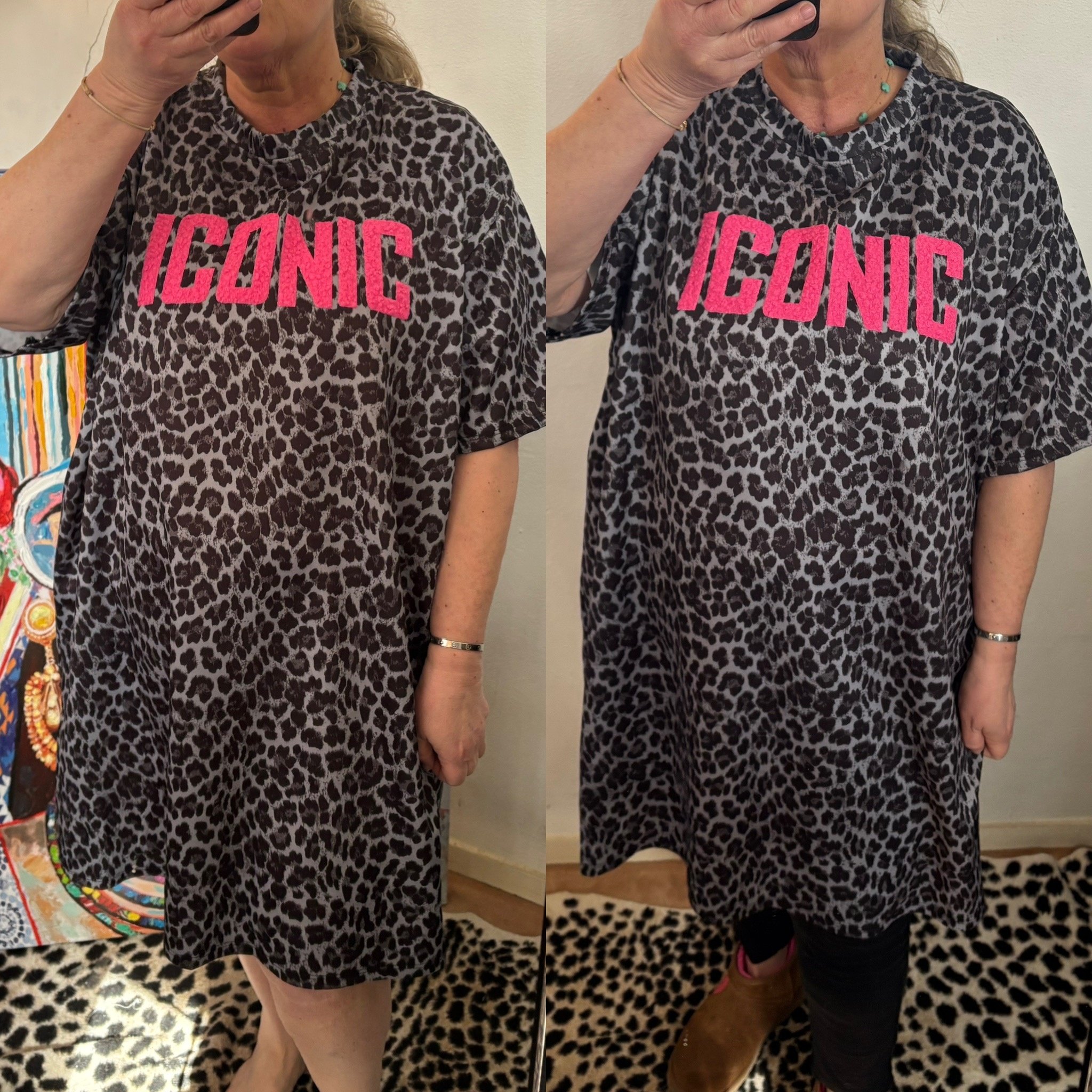 PANTER TUNIEK SHIRT ICONIC MATEN 46 TOT 54