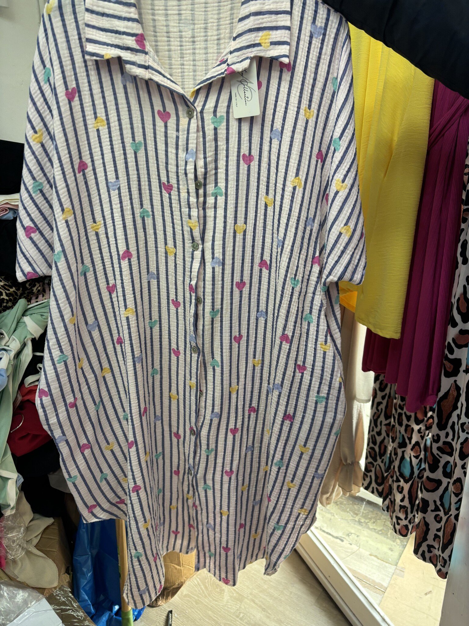 KNOOPJES JURK MATEN 44 TOT 52