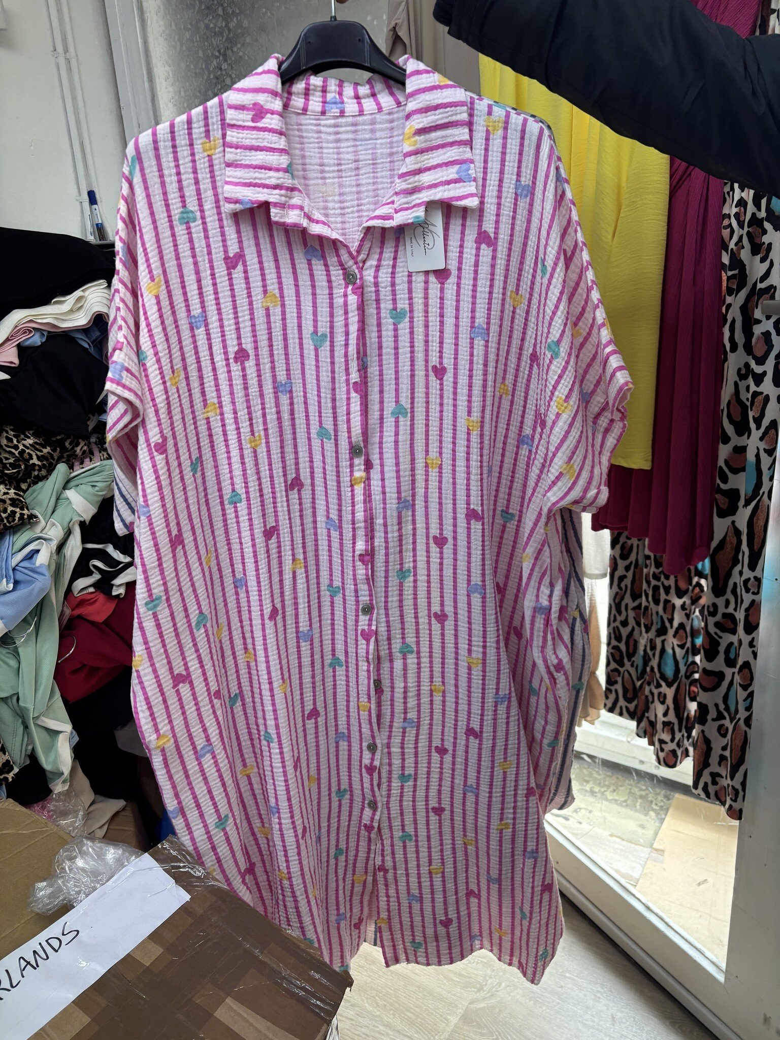 KNOOPJES JURK MATEN 44 TOT 52