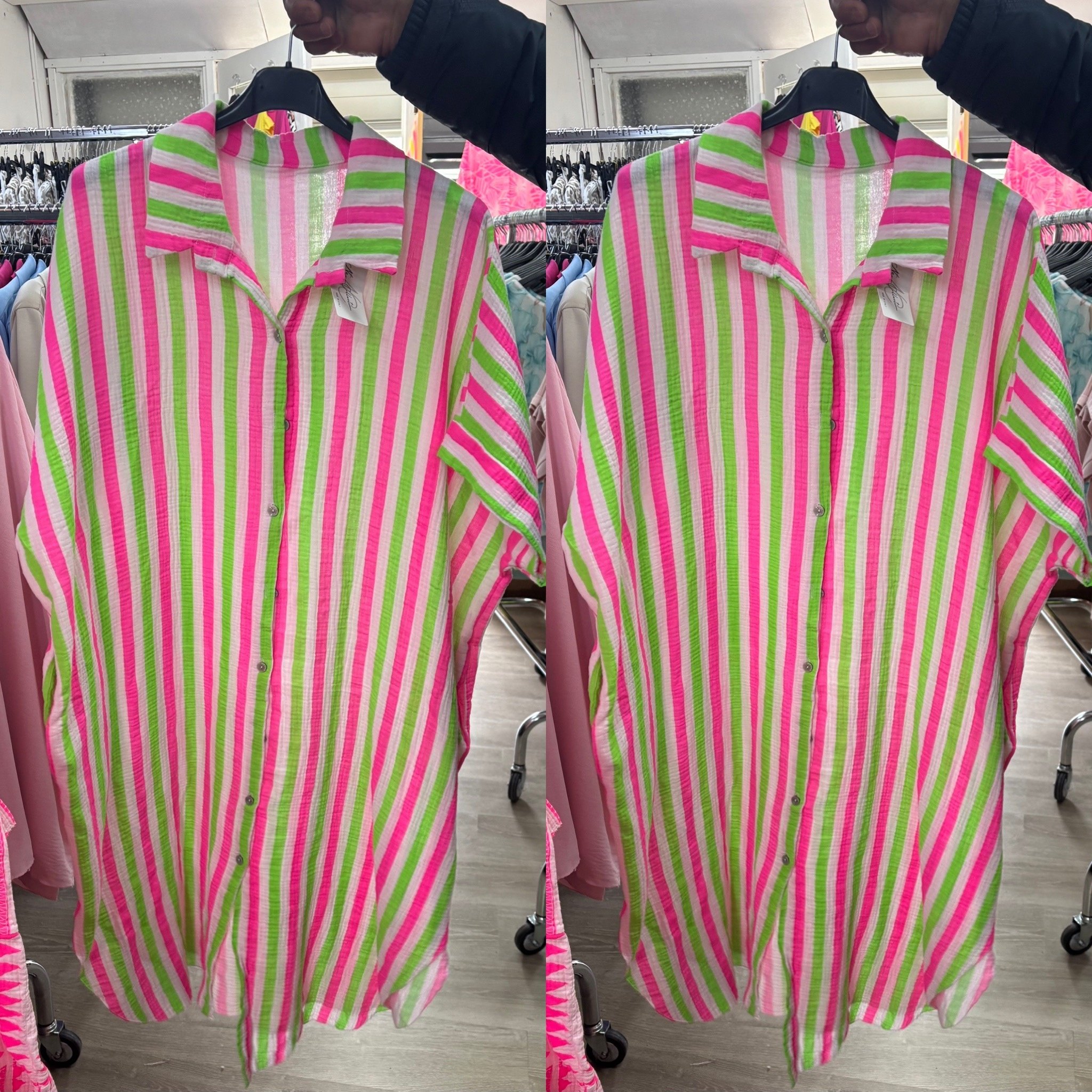 KNOOPJES JURK MATEN 44 TOT 52