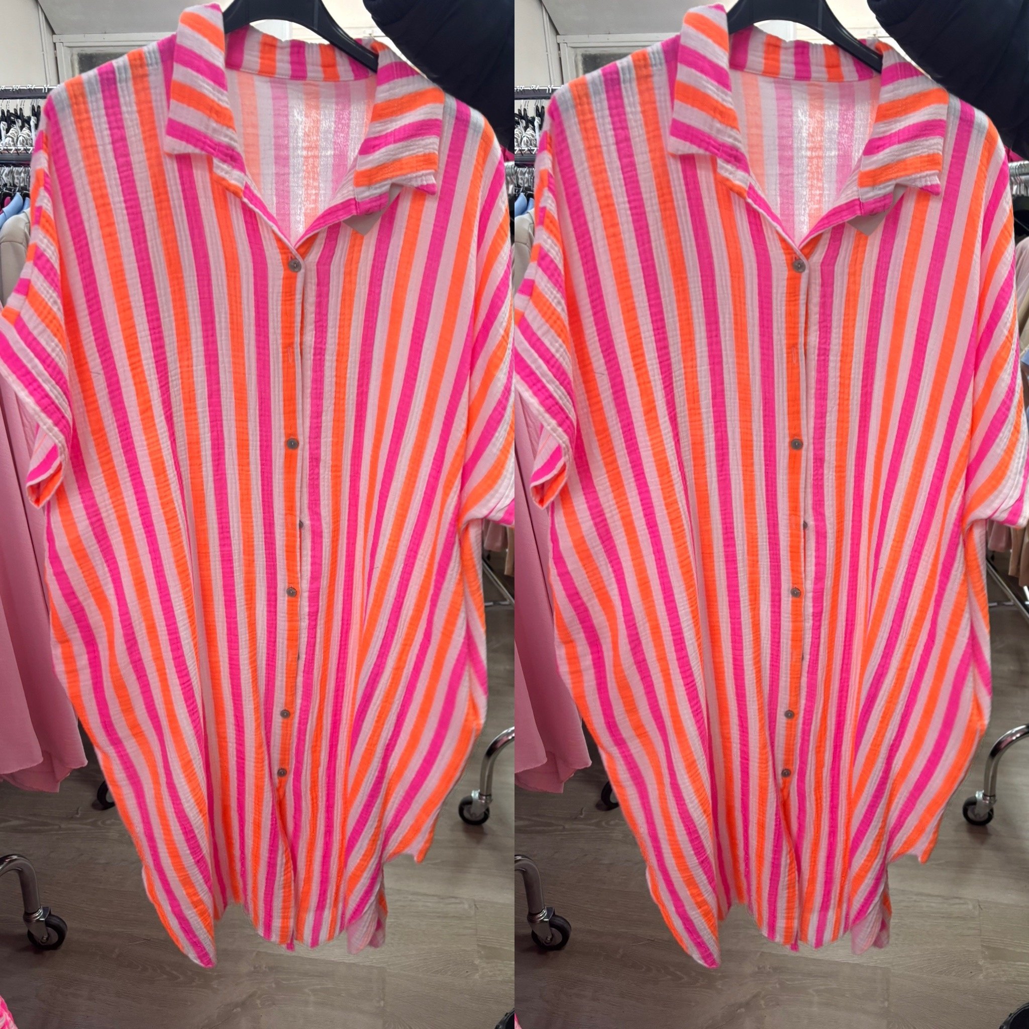 KNOOPJES JURK MATEN 44 TOT 52