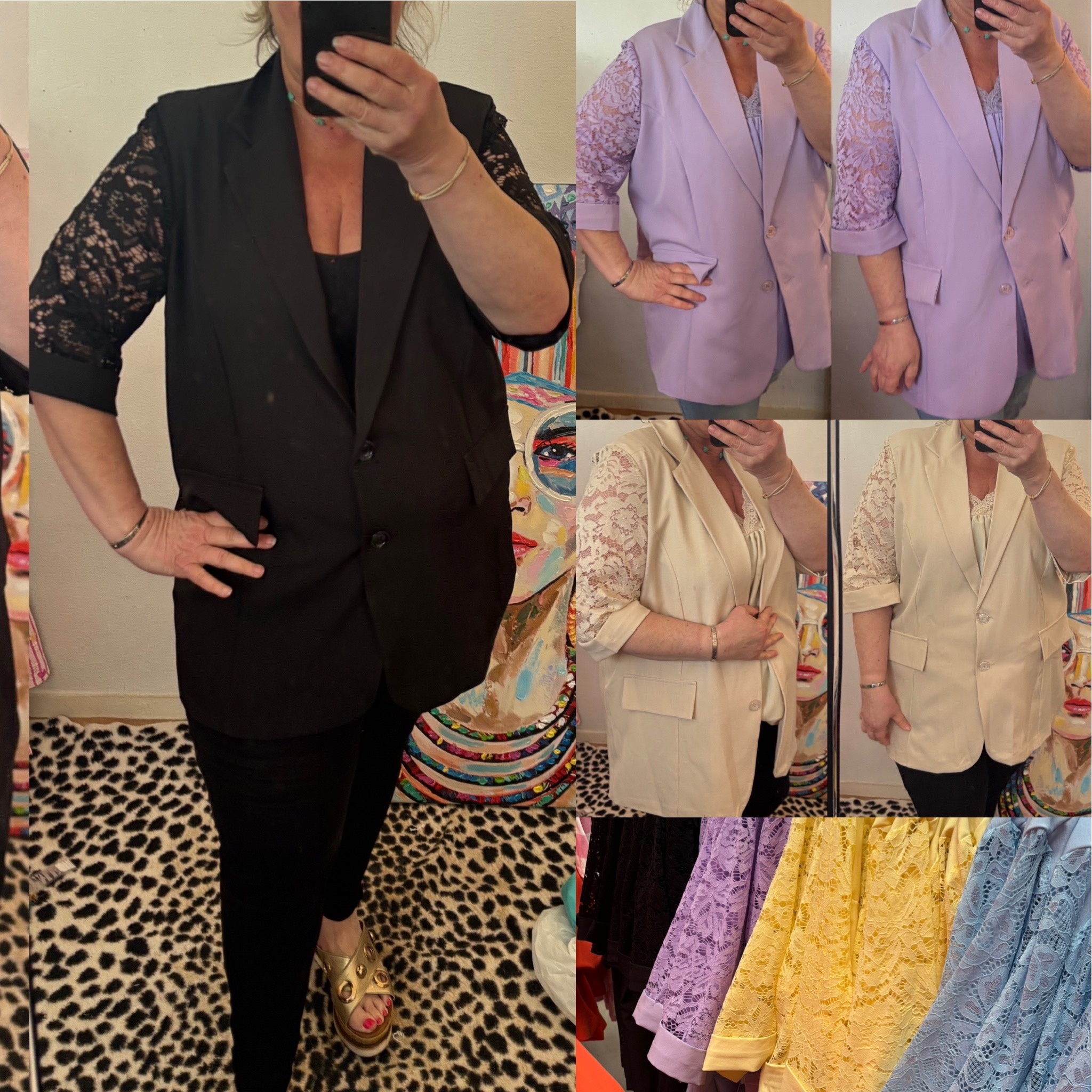 JASJE MOUW KANT MATEN 44 TOT 48 RUIM KLEINE 50