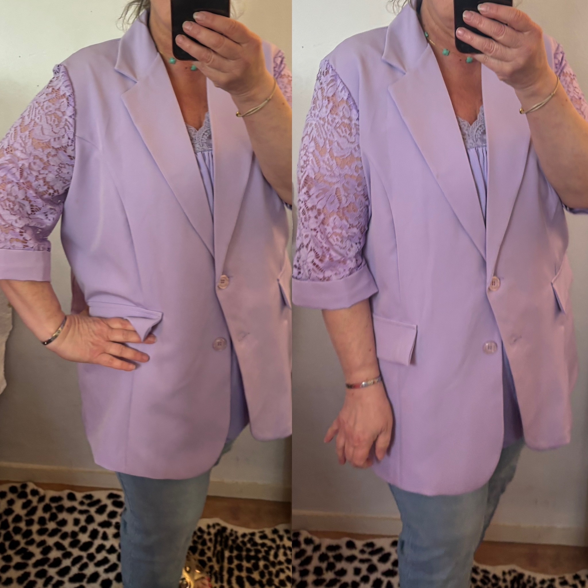 JASJE MOUW KANT MATEN 44 TOT 48 RUIM KLEINE 50