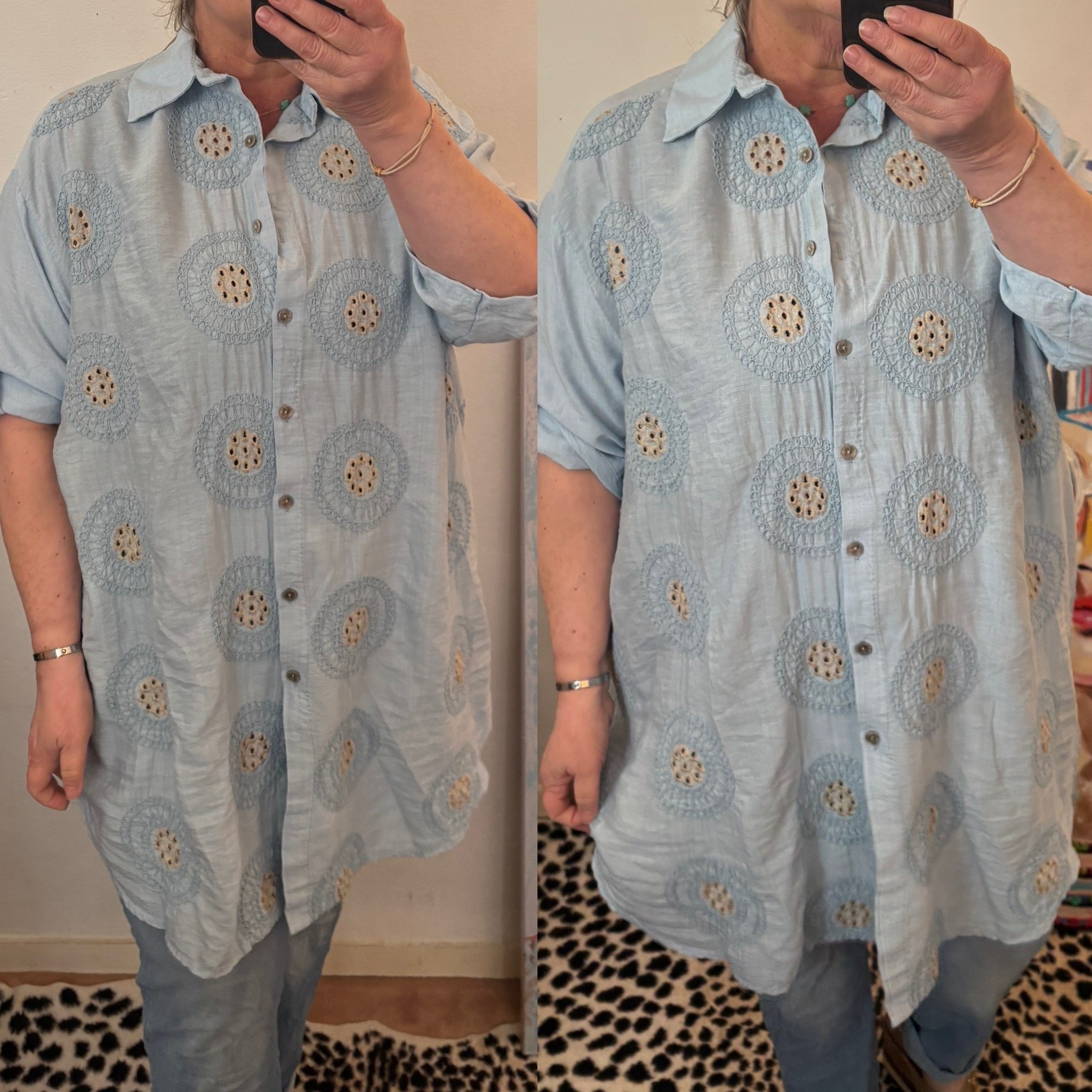 CLASSY BLOUSE 26 IN 3 KLEUREN 46/48 TOT 54