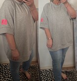 SWEATER GREY MATEN 46 TOT 52