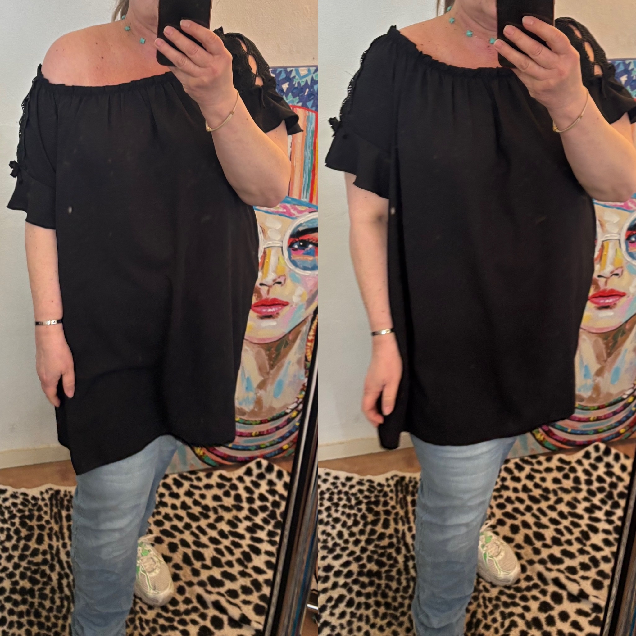 TUNIEK/SHIRT  DOTJE MATEN 44 TOT 52