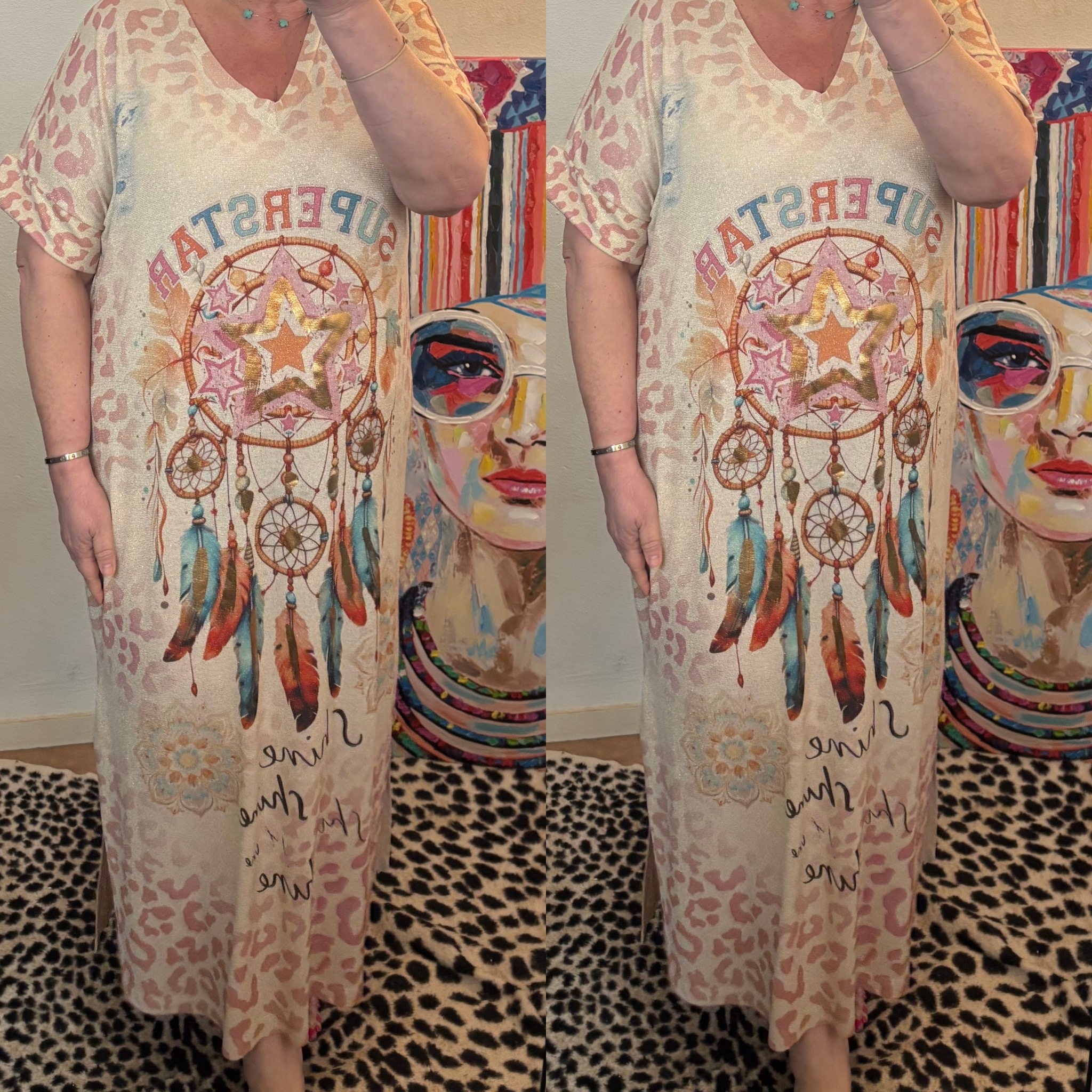 JURK APART V HALS MATEN 44 TOT 50 KLEINE 52