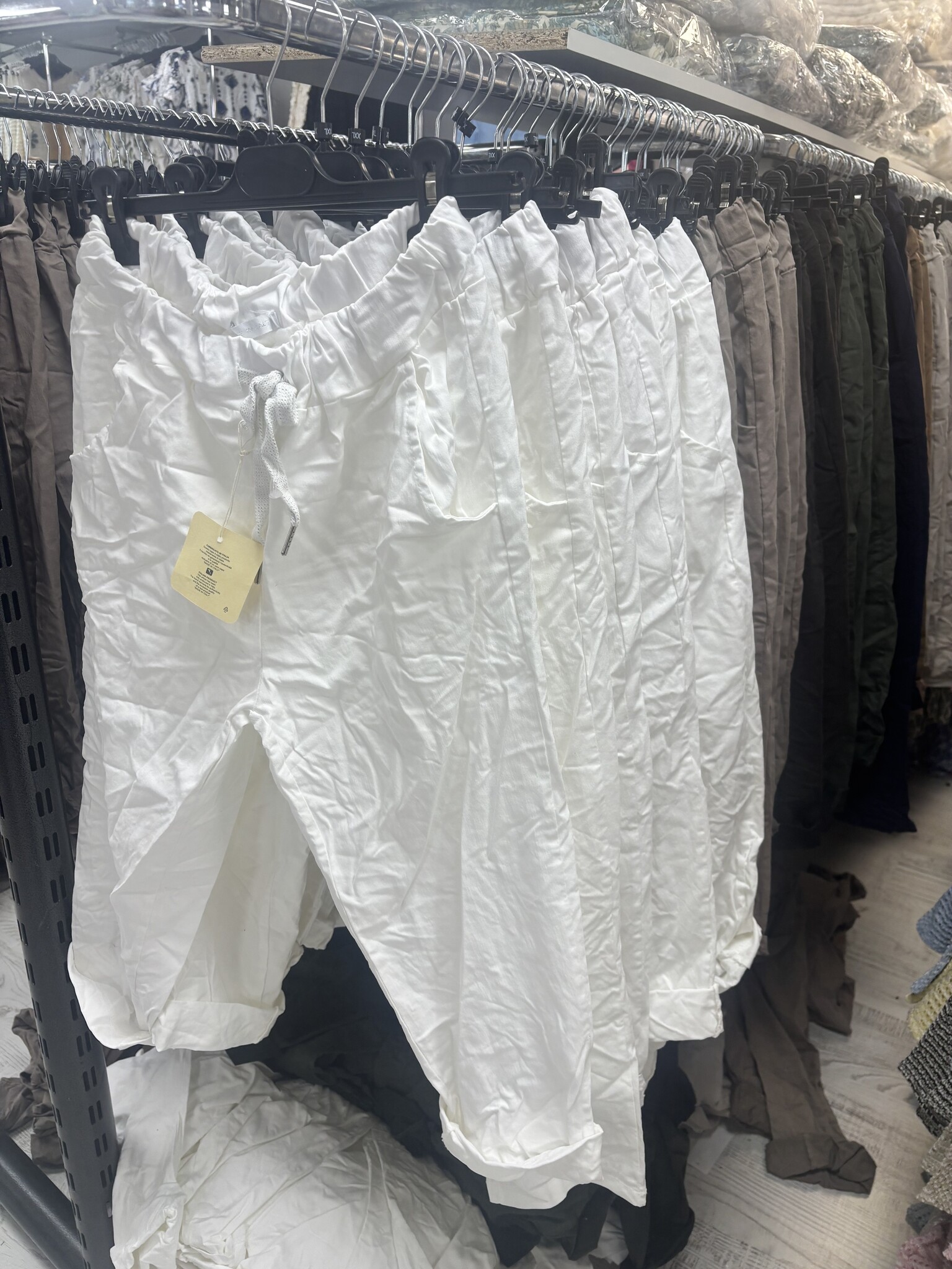 CAPRI JOGGING STRETCH MATEN 44 TOT 50 KLEINE 52