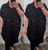 TUNIEK PAREL EN BLING MATEN 46/48 TOT 56