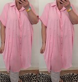 TUNIEK PAREL EN BLING MATEN 46/48 TOT 56