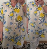 BLOUSE LINNEN FAY MATEN 46 TOT 54