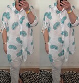 BLOUSE LINNEN FAY MATEN 46 TOT 54