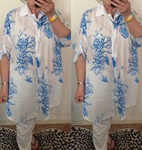 BLOUSE LINNEN FAY MATEN 46 TOT 54