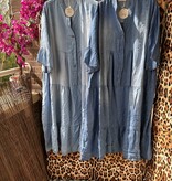 BOHO JEANS JURK MATEN 48 TOT 54/56