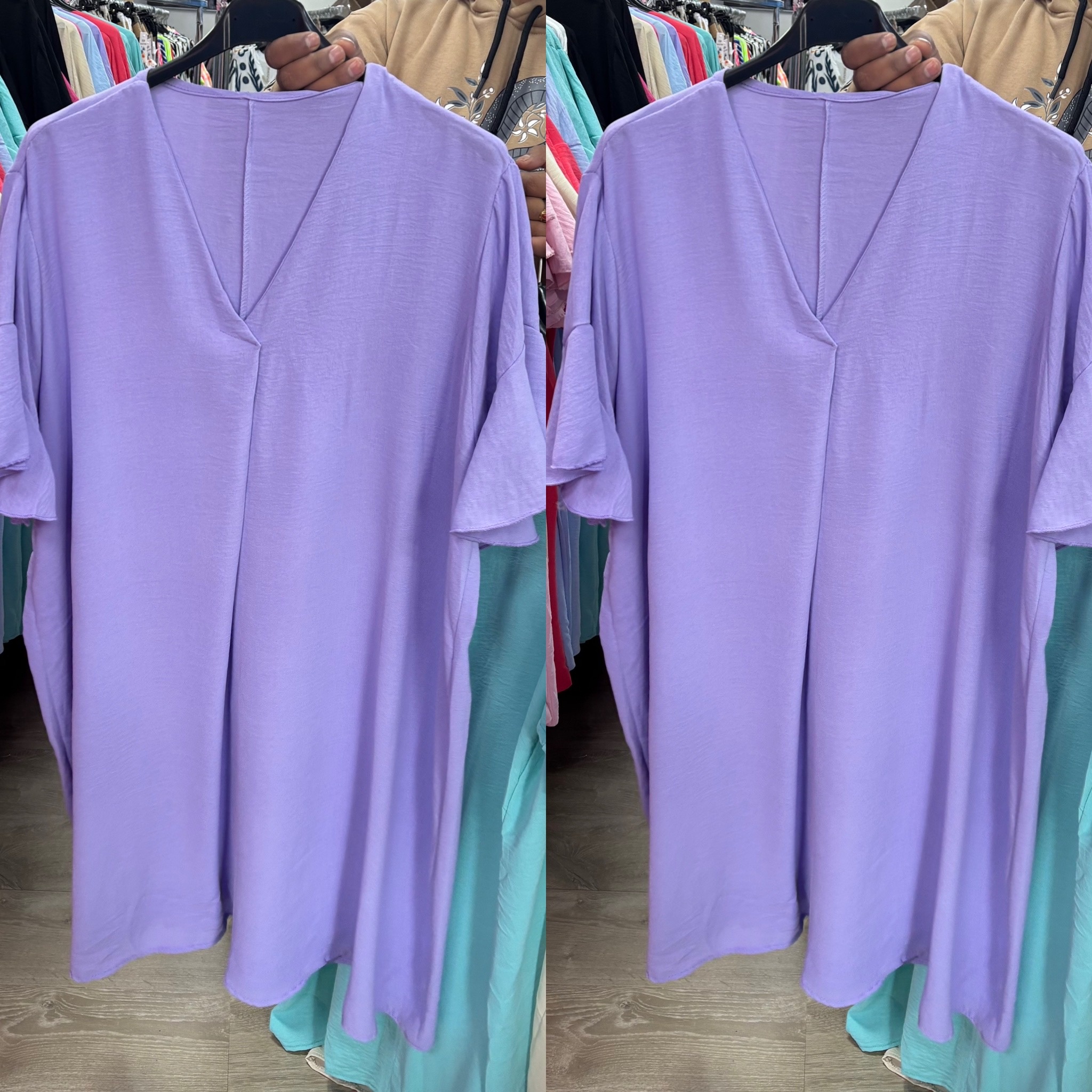 MAMBO TUNIEK/ JURK 100 CM MATEN 46/48 TOT 54