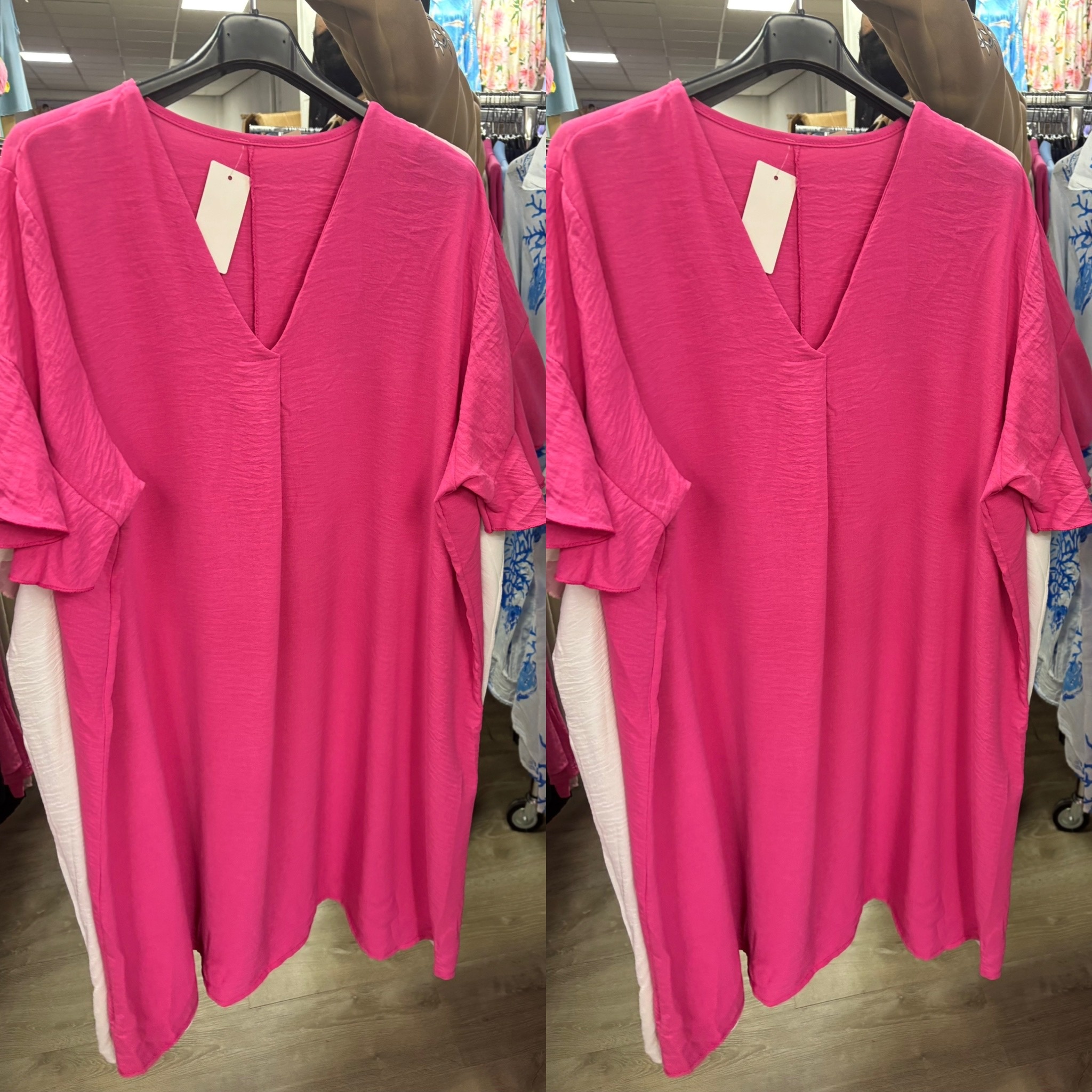 MAMBO TUNIEK/ JURK 100 CM MATEN 46/48 TOT 54