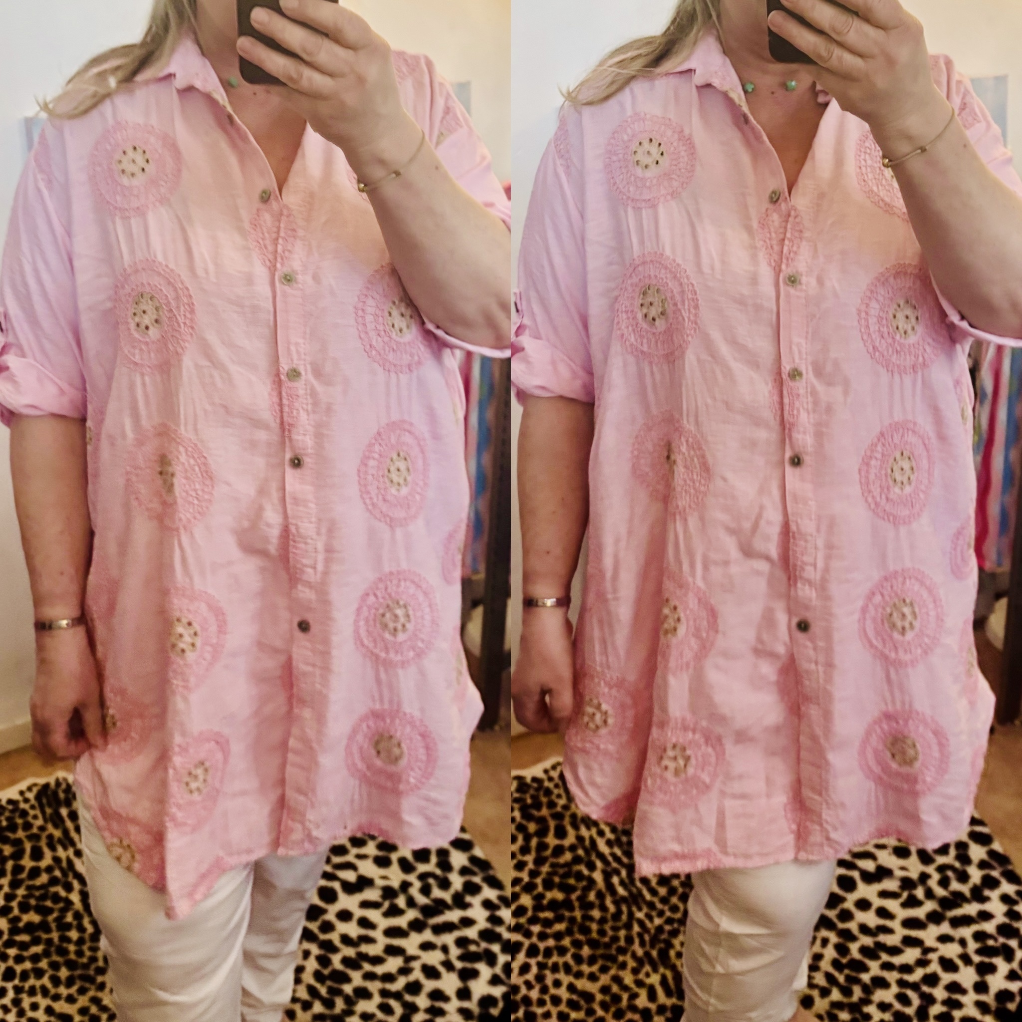 CLASSY BLOUSE 26 IN 3 KLEUREN 46/48 TOT 54