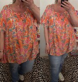 BOHO CHIQUE KORTE MOUW LENTE MATEN 44 TOT 52