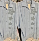 BLOUSE FLOWER LOVE MATEN 46/48 TOT 54