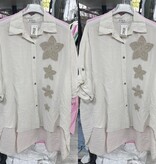 BLOUSE FLOWER LOVE MATEN 46/48 TOT 54