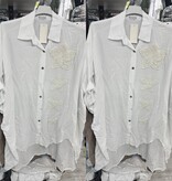 BLOUSE FLOWER LOVE MATEN 46/48 TOT 54