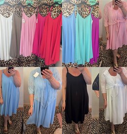 JURKJE LANGE TOP VIVRE MATEN 46/48 TOT 52 BOVEN ONDER WIJDER