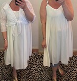 JURKJE LANGE TOP VIVRE MATEN 46/48 TOT 52 BOVEN ONDER WIJDER