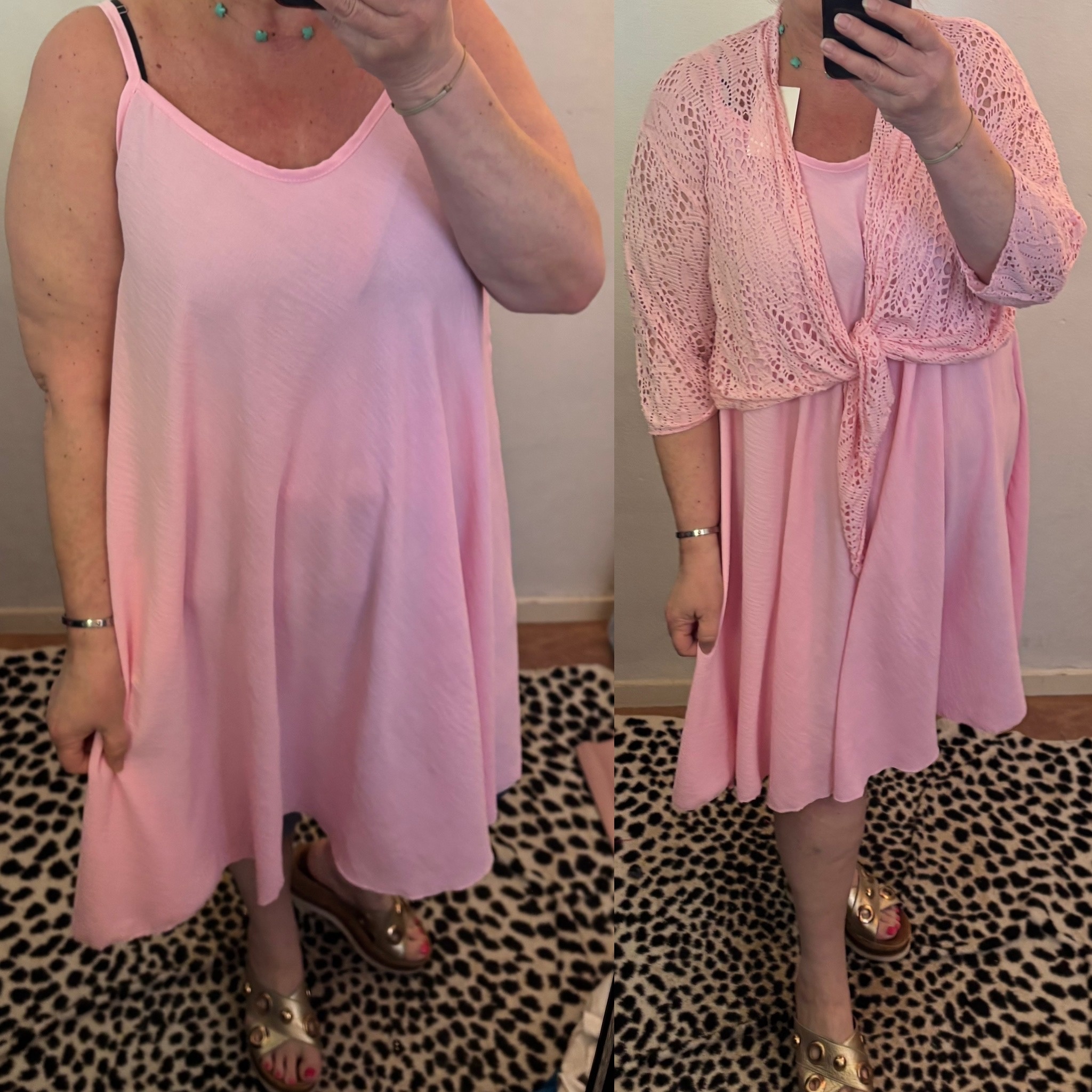 JURKJE LANGE TOP VIVRE MATEN 46/48 TOT 52 BOVEN ONDER WIJDER