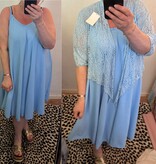 JURKJE LANGE TOP VIVRE MATEN 46/48 TOT 52 BOVEN ONDER WIJDER