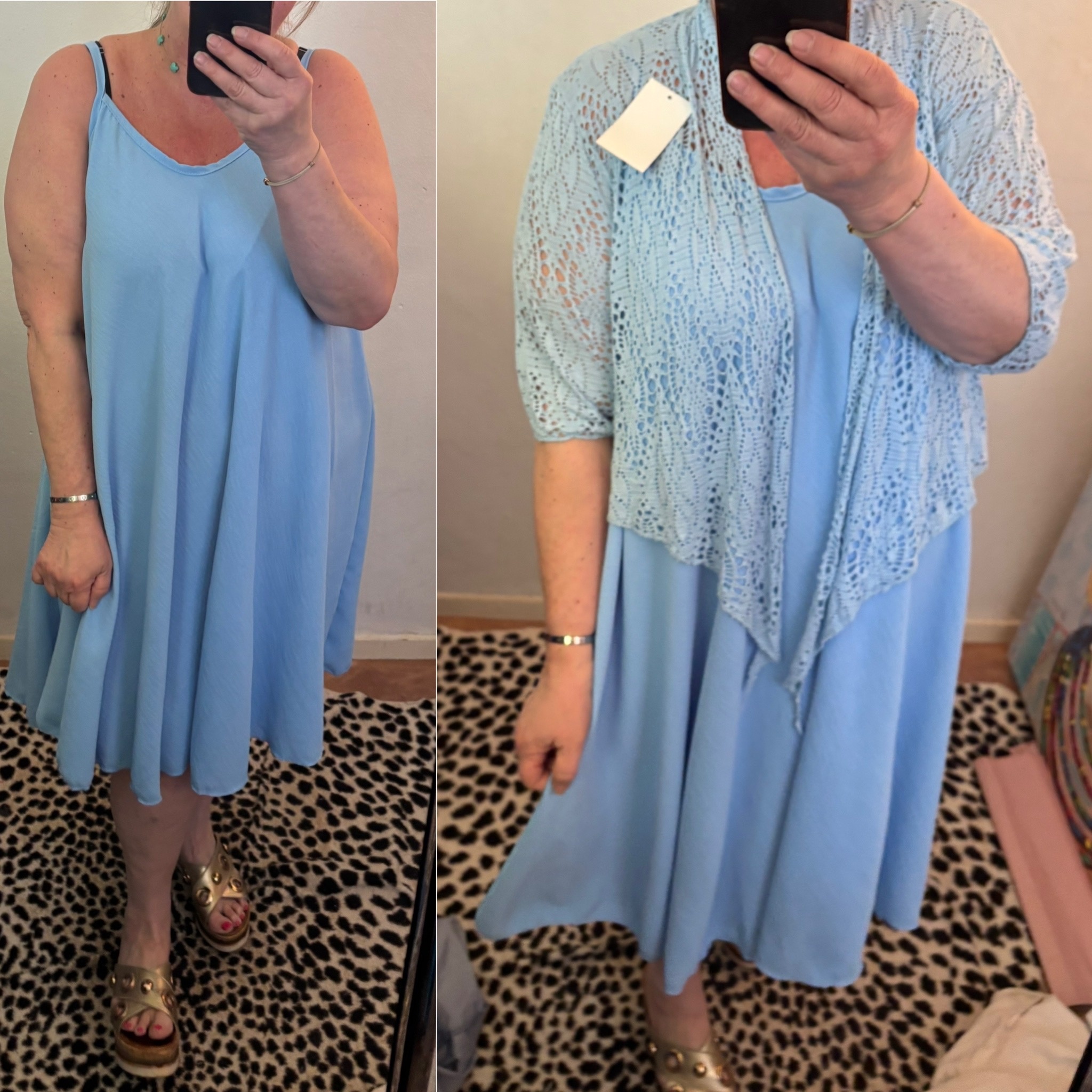 JURKJE LANGE TOP VIVRE MATEN 46/48 TOT 52 BOVEN ONDER WIJDER