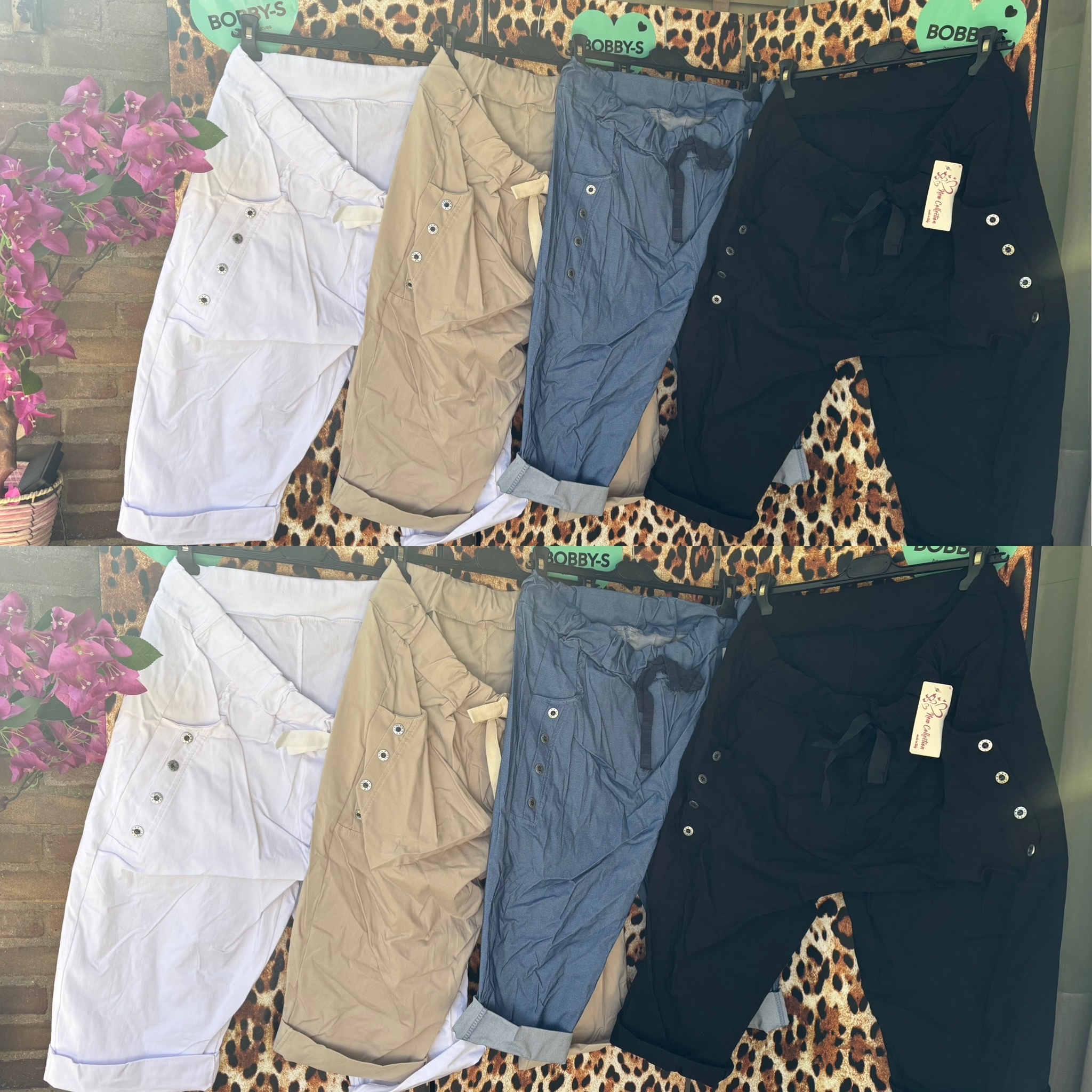 SUPER CAPRI BUTTON MATEN 46/48 TOT 52/54