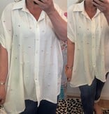 BLOUSE PAREL BLING MATEN 46 TOT 54/56